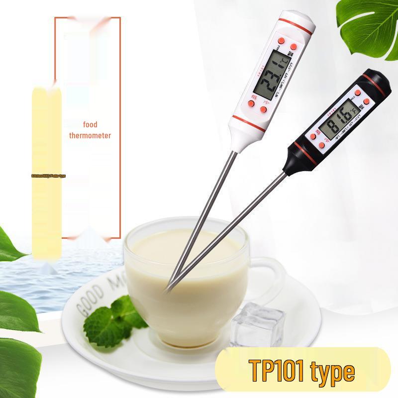TP101 Digital Kitchen Thermometer: BBQ, Baking & Cooking Electronic Probe