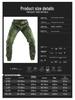 Herren Outdoor Camouflage Ripstop Taktische Skinny Jogginghosen