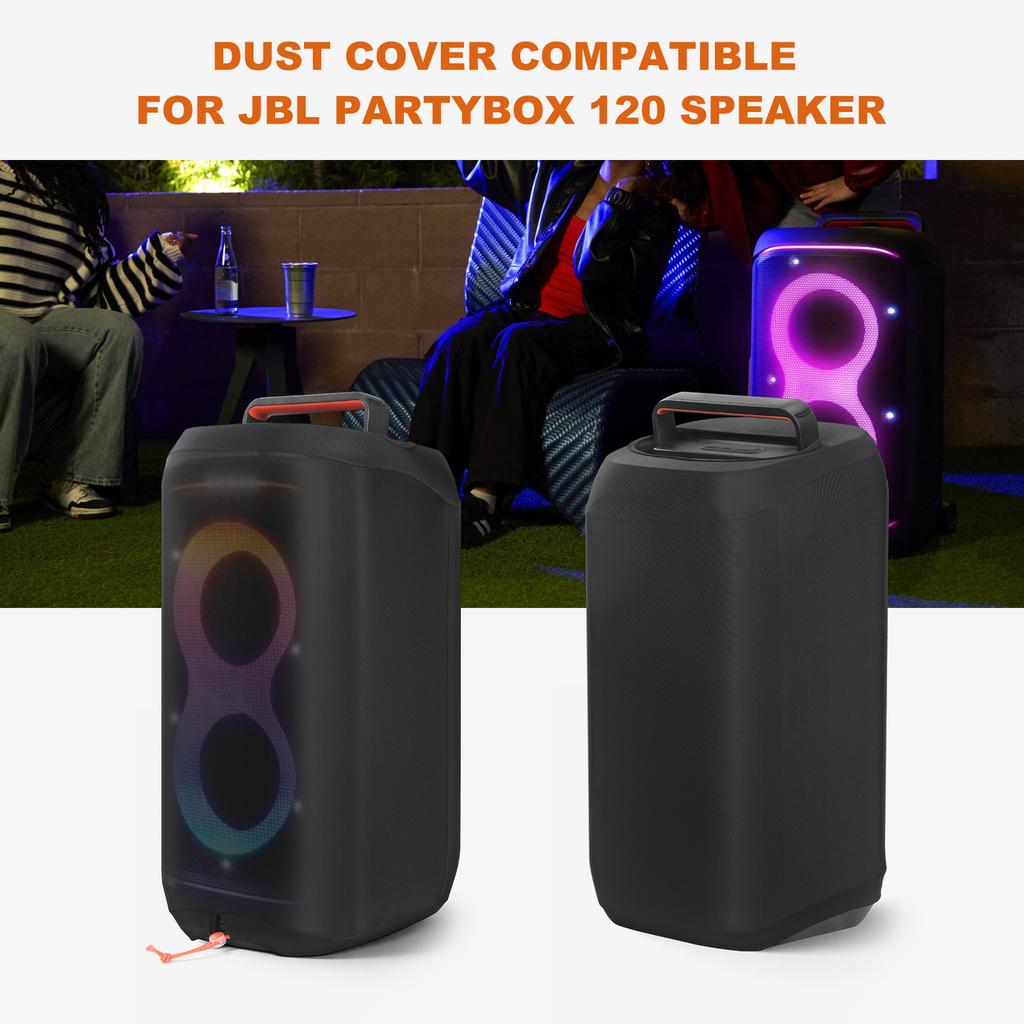 Portable Speaker Case Stretch Portable Party Speaker Dust Case Cover Dustproof Sleeve Protector Compatible for JBL PartyBox 120