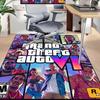 Tapis Aventure Gta Vi Pour Salle de Jeux Chambre Salon Canapé Décoration MaisonTapis de Jeu Antidérapant pour Enfants