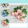 Artificial Silk Elegant Roses For Wedding Centerpieces And Styling Home