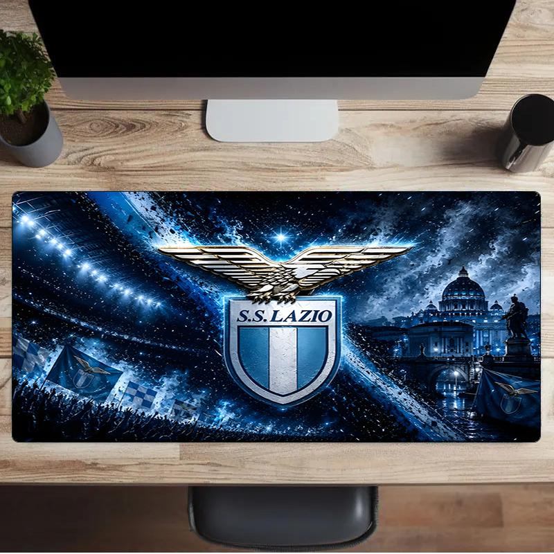 Lazio Football Club Emblem Mouse pad, Gaming Mouse Pad, keyboard pad, Desk Decor for computer notebook Fan Gift Birthday Gift