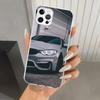 Blue Red Car for B-Bmw Phone Case for Iphone 16 15 14 13 12 Mini 11 Pro Max 16E X XS XR 7 Plus 8 SE 2020 Soft Funda Print Shell
