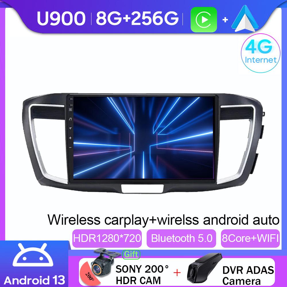Auto Player Android For Honda Accord 9 CR 2012 - 2018 Head Unit 7862 Carplay Radio Navigation Multimedia Screen Cam Dash WIFI