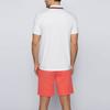HUGO BOSS Stripes Short Sleeved Polo Shirt Men's White 50452874-100