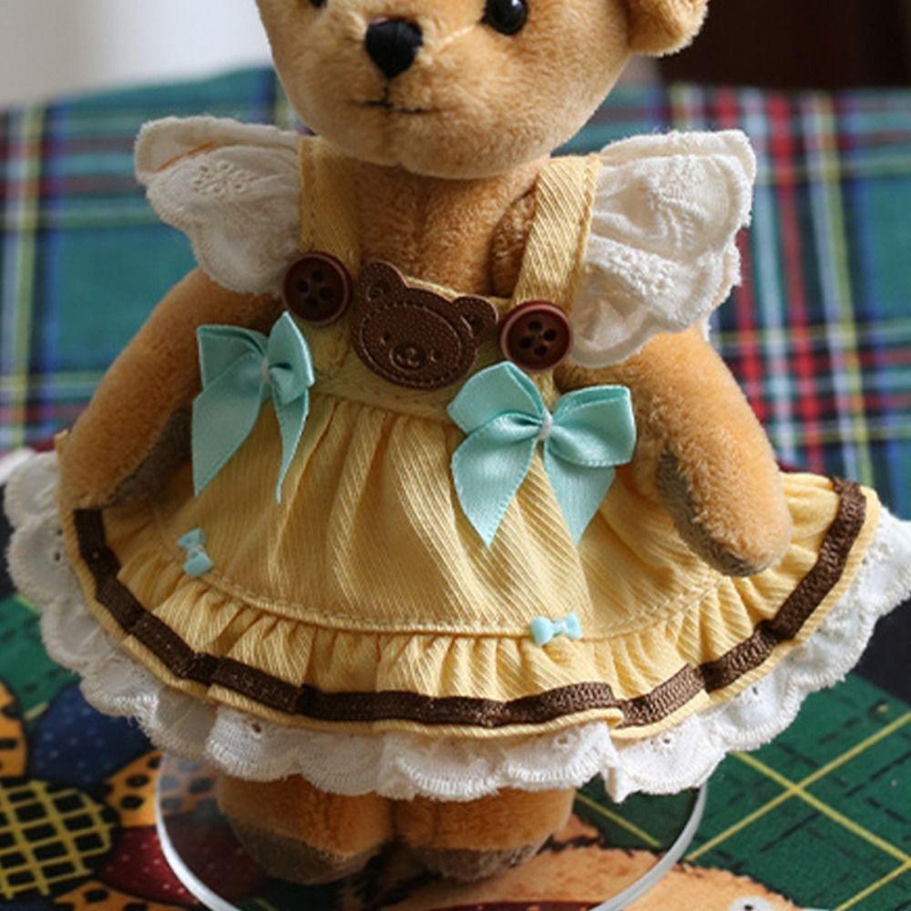 Handmake Doll Cotton Princess Dress Cute Plush Clothes Doll Accessories Dolls Outfit Toy