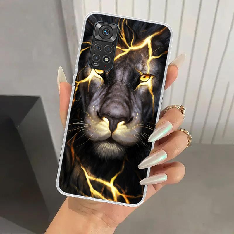 Lion Alpha Male Cub King Phone Case for Xiaomi Redmi Note 15 14 14S 13 12S 12 Pro 11S 11 Plus 11T 11E 10S Soft Funda Print Shell