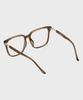 Likkeullou Rc Rowena Blue Light Glasses Brown