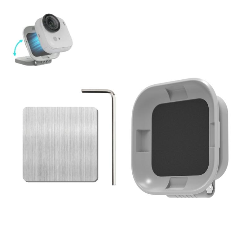 

Quick Detach Foldable Magnetic Quick Release Mount For GO Ultra Action Cameras MultiAngle Recording Durability ABS Build 1