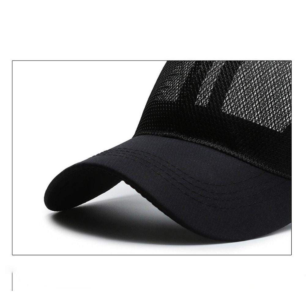 Quick Dry Summer Baseball Cap Full Mesh Outdoor Sports Hats For Man Women Unisex