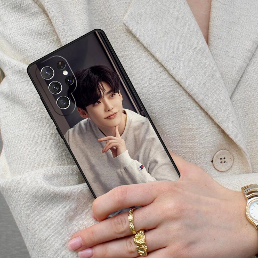 Korean male star Idol Lee Jong Suk Cell Phone Case for Samsung Galaxy S26 Ultra S25 S24 S23 S22 S21 S20 Note10 Cover