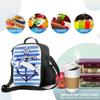 Sommerliches Nautisches Anker Lunchbox Isolierte Mahlzeitentasche Ozean Meer Maritimes Thema Lunchtasche Lebensmittelbehälter für Jungen Mädchen Schule Reise