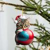 Cat Car Charms Are Brightly Colored and Won't Fade Over Time. There 9 Different Styles of Pendants To Meet All Your Needs! This Is an Especially Great