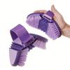 Bendable Horse Grooming Brush Cleaning Tool Bendable Brush Horse Care Tool for Full Body Grooming Easy to Use