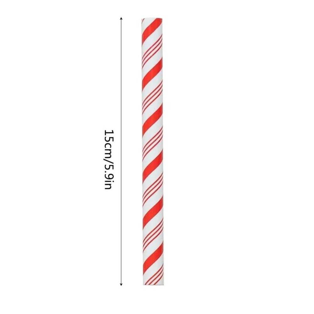 2PC Red Peppermint Handlez Decorations for Holiday Wreaths Centerpieces Mantel Displays and Crafting Seasonal Festive Use