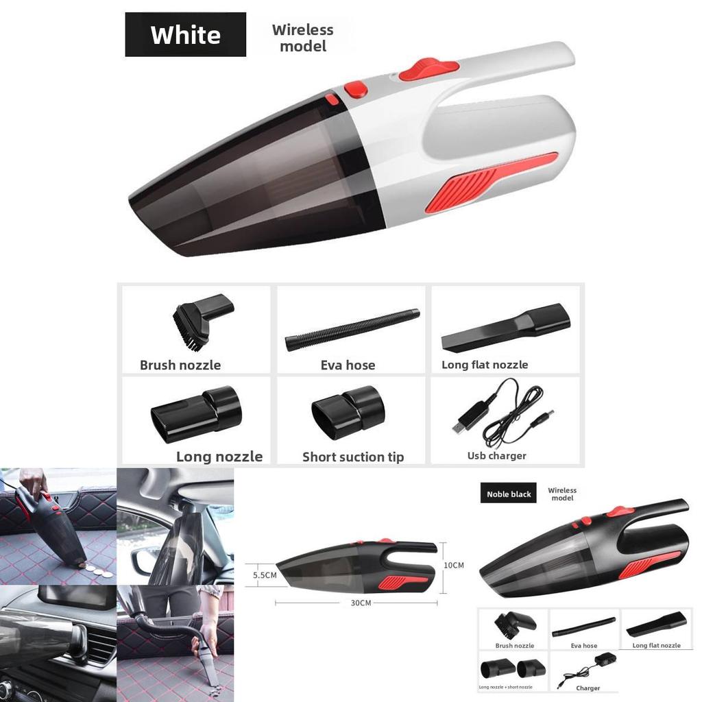 Portable Cordless Wet Dry Car Wireless Vacuum Cleaner With High Suction For Home And Vehicle Use