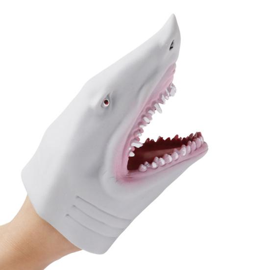 Кукла-марионетка животное Симуляция Реалистичный Динозавр Акула Лошадь Крокодил Ручная кукла Дети Взрослые Интерактивная ролевая игра Мягкая резиновая перчатка Рассказывание историй