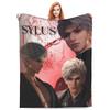 Sylus Love And Deepspace Super Soft Blanket Airplane Travel Plush Throw Blanket Funny Couch Chair Flannel Bedspread Bed Cover