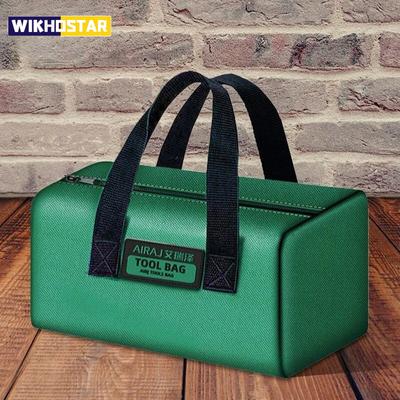 Bolsa de herramientas para electricista, multifuncional, resistente y duradera, de tela Oxford gruesa para carpintería, para almacenamiento y transporte.