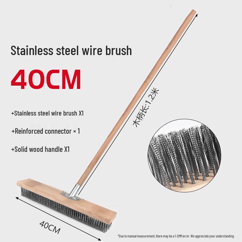 Long Handle Stainless Steel Wire Brush