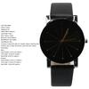 Watch Easy To Read Round Dial Alloy Case Couple Quartz Wristwatch for Festival Gift