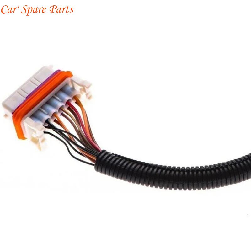 Y4UA Waterproof Dustproof Automotive Front Headlight Wiring Adapter Connector Plugs Play for 7L6971071A Halogen Compatibility