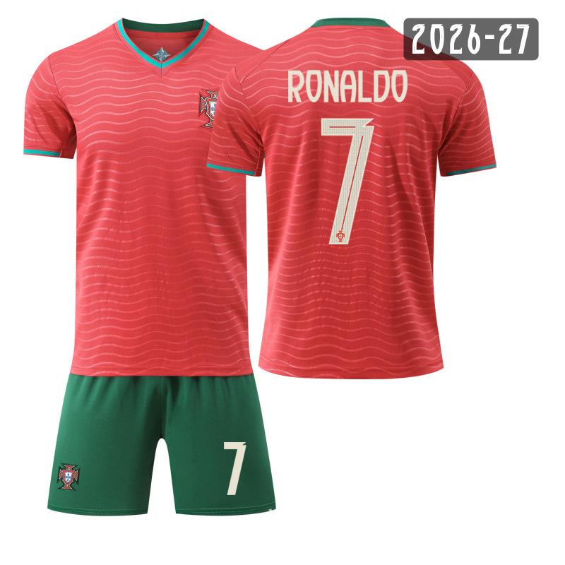 27 Football Jersey No. 7 Jersey Set 8 Sports Team Jersey Portugal World Cup Football Jersey 16