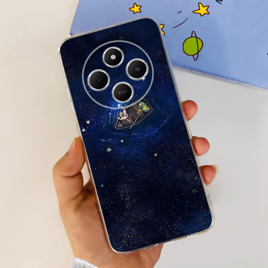 For Xiaomi Redmi 14C Case Poco C75 Cute Cat Cartoon Cover Soft Silicone Phone Case For Xiaomi Poco C75 Redmi 14C 14R Fundas Capa