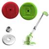 Cubierta de Hierba de Plástico Protector Base de Cuchillas Set Jardín Cortacésped Eléctrico Cuchillos Accesorios Carga Inalámbrica Desbrozadoras Herramientas Kit