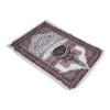 Portable Prayer Rug Islamic Muslim Kaaba Cotton Praying Mat Home Bedroom Decoration