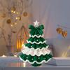 Handmade Crochet Christmas Tree – Knitted Holiday Decoration For Home, Tabletop, And Gift Giving