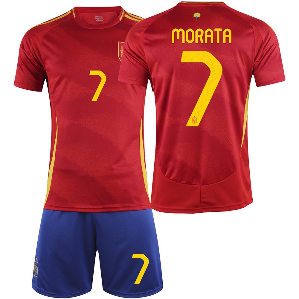 2024-2025 Spain Home Jersey No.7 16