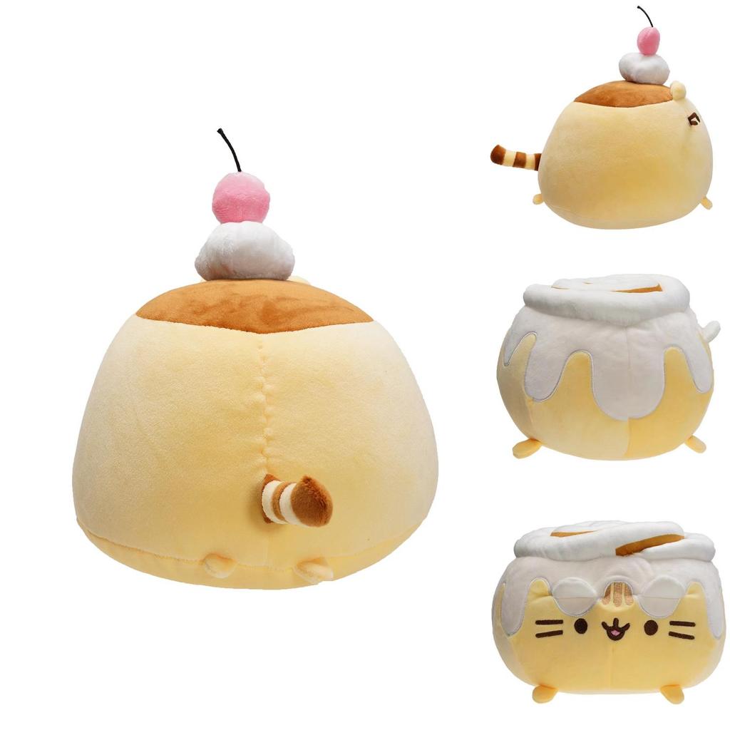 Adorable Plush Toy Pillow With Short Plush Pp Cotton Stuffing Pusheen Cat Series