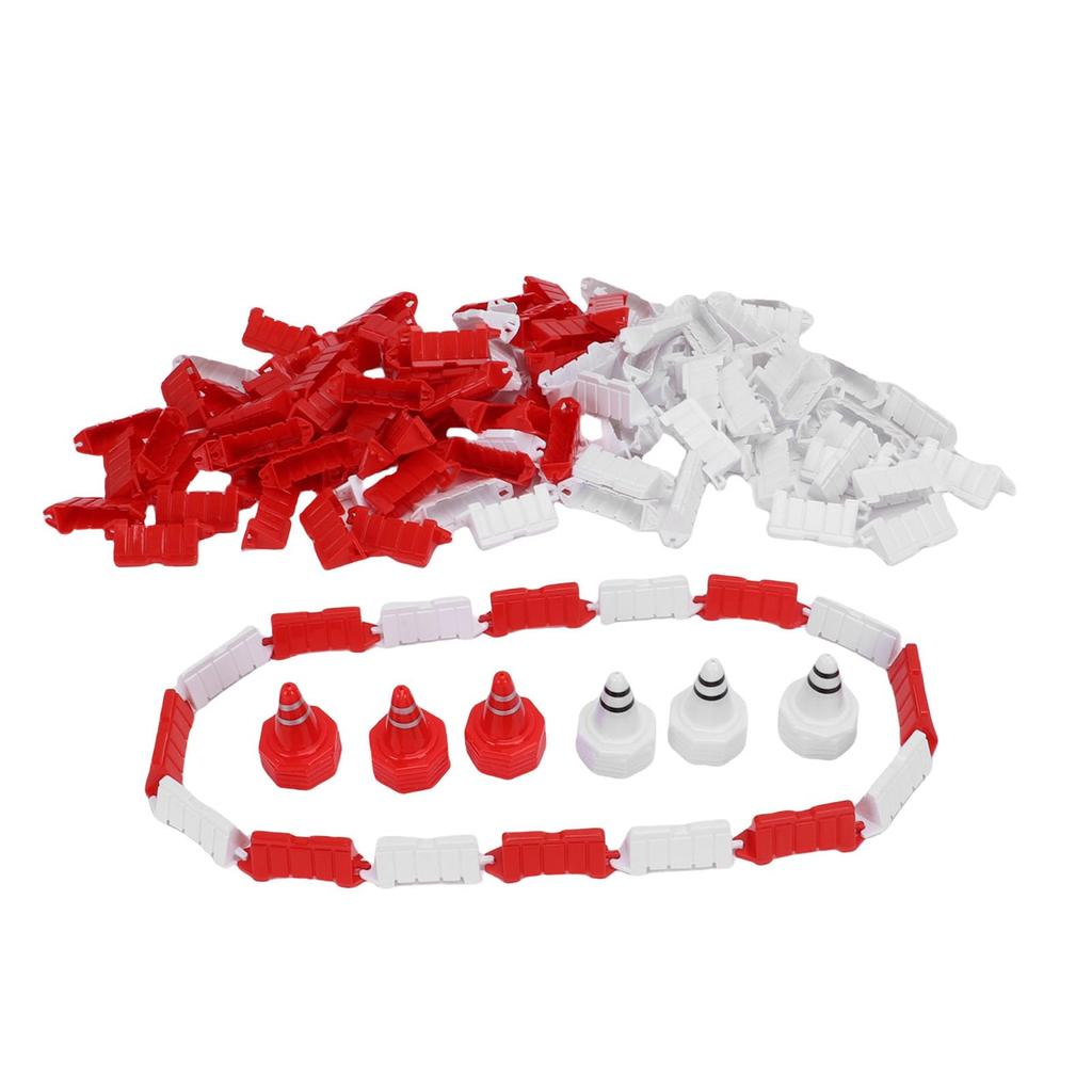 Asixxsix 120pcs RC Car Race Track Drift Runway Drift Field Fence for 1/14 1/16 1/18 1/24 1/28 RC Cars