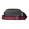 Gucci GG Print Verstellbarer Schultergurt Schulter Crossbody Tasche Herren Taschen Schwarz 792097-FADJA-1042