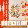 3D Dragon and Phoenix 'Xi' Character KT Board for Wedding Room Atmosphere - Living Room, Bedroom, or Bedside Wall Decoration