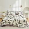Summer Thin Cool Quilt Bedding Home Textiles Children Student Dormitory Cartoon Soft Comfortable Blanket Air-conditioning Quilt