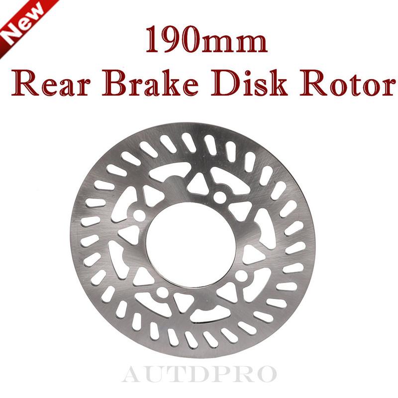 Motorcycle Front / Rear Brake Caliper / Rotor  for Pit Dirt Bikes and Trail Bikes Compatible with Honda CRF70 Thumpstar Apollo