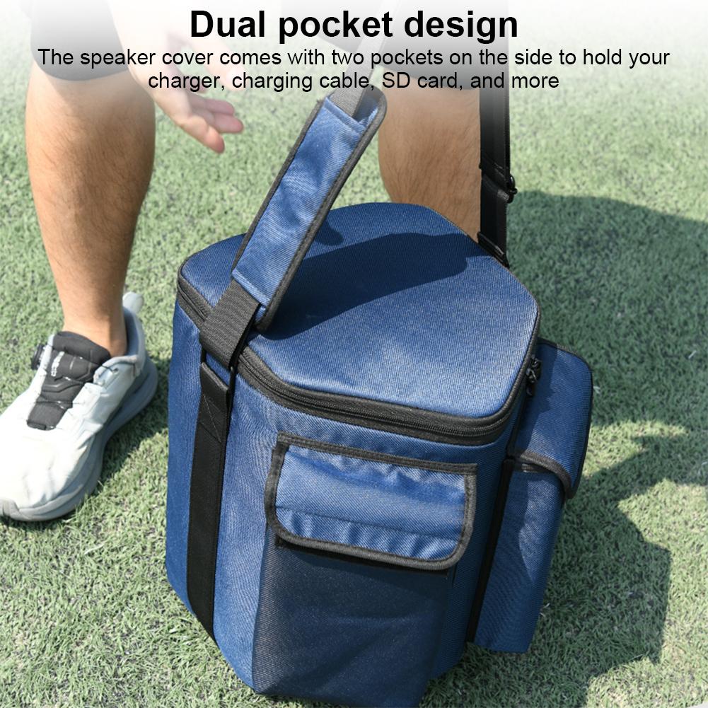 Travel Carrying Case with Shoulder Strap Storage Bag Portable Carry Bag Holder Protective Case for Bose S1 Pro/S1 Pro+ Speaker