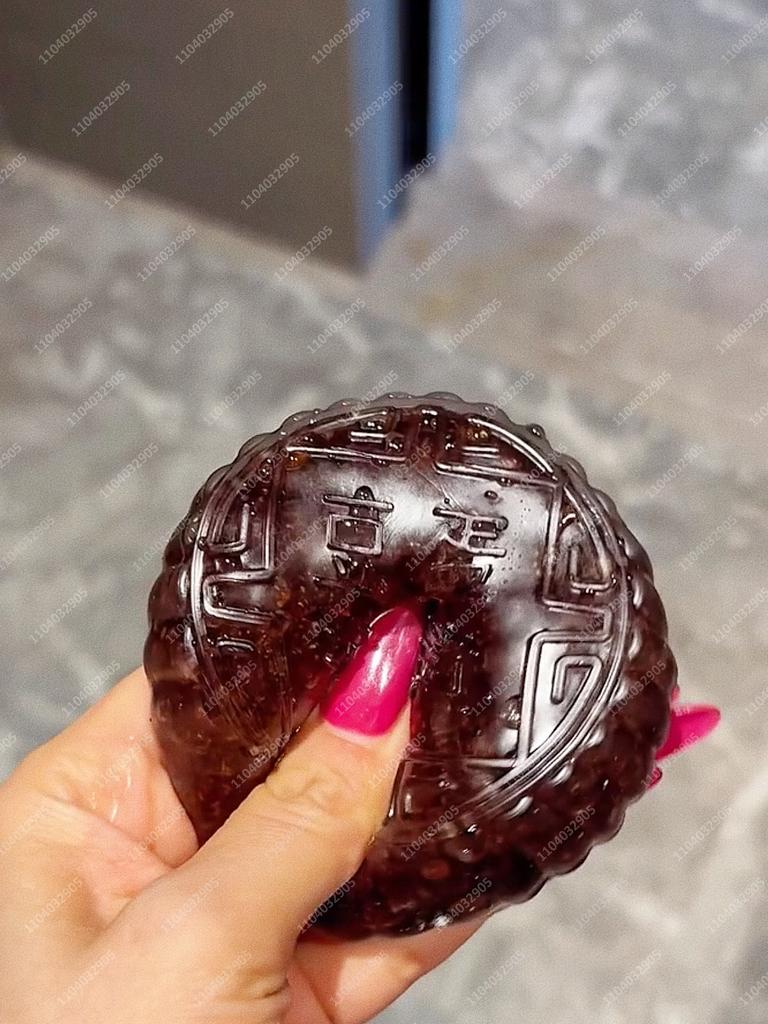 Moon Cake Stress Ball Slushie Snow Skin Moon Cake Crunchy Squishy Toy Moldable No Bounce ASMR Anti Stress Fidget Toys for Adults