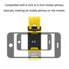 Universal Car Steering Wheel Mobile Phone Holder Mount Buckle Socket Holder Bike Clip Navigation GPS Smartphone Stand