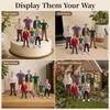 Hand Painted Miniature People Model Realistic Detailed People Action Figure  Cake Toppers
