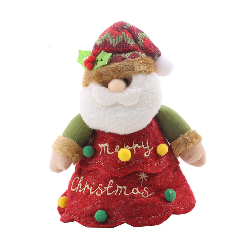 

Многоразовые рождественские подарочные пакеты Милый лось Яблочное печенье Конфеты Упаковочный мешочек для рождественской вечеринки и фестиваля One Size