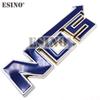 Car Styling Universal 3D Metal Chrome Zinc Alloy Emblem NOS Nitrogen Car Body Badge Sticker Decal Auto Accessory