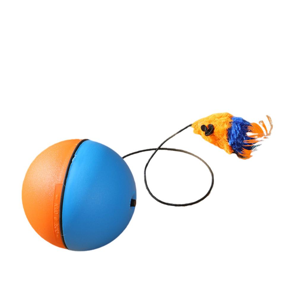 Interactive Cat Toys Automatic Rolling Cat Toy Power Ball Mice Cat Toy