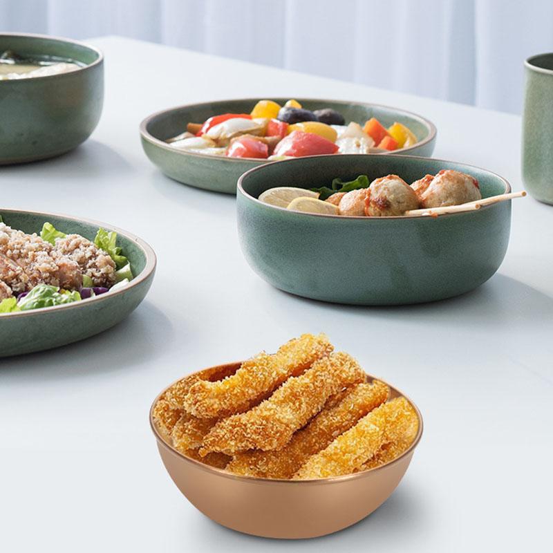 Stainless Steel Sauce Dish Seasoning Dish Hot Pot Dipping Bowl Small Food Sauce Cup Sushi Vinegar Soy Saucer Appetizer Tray