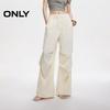 ONLY Women's High-Waist Pleated Cargo Pants