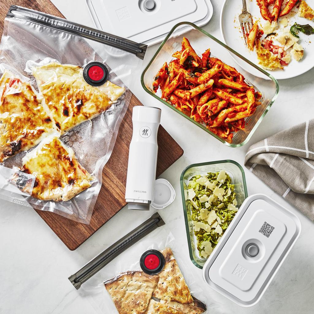 ZWILLING Fresh Save Vacuum Glass Small Glass Storage Container Japanese Fresh Save & Container, Size, Airtight, Heat-Resistant [Official Retailer]