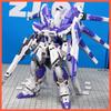 RG 1/144 HiNu Gold & Silver Plated Gunpla Assembly Model Kit Mobile Suit Action Figure With Bonus Masks Anime Mecha Toy Gifts