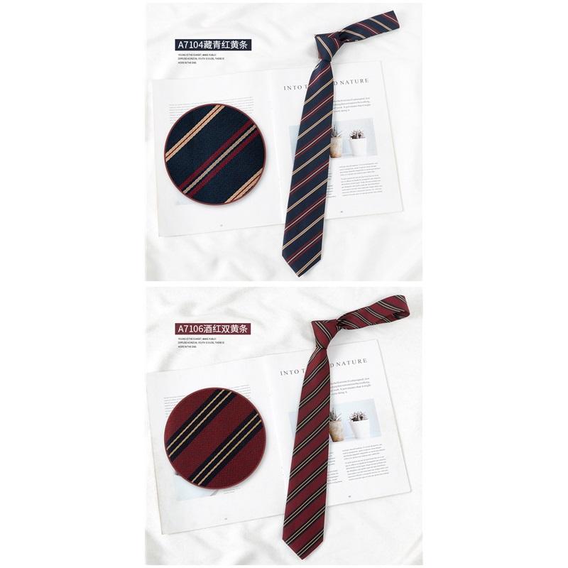 Korean Striped Hand Tie Jk College Style
